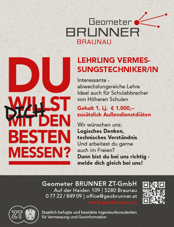 Lehrling -Vermessungstechniker